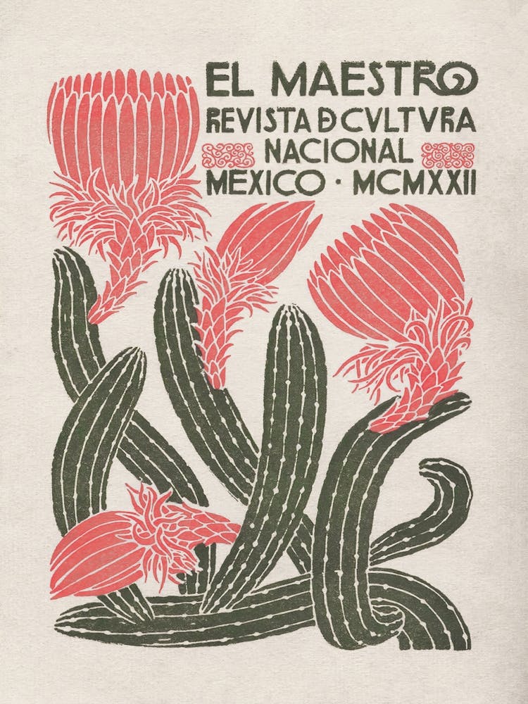 El Maestro Vintage Poster