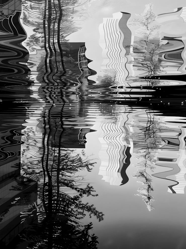 Reflexionen Im Wasser