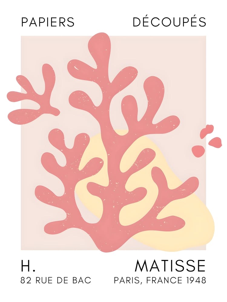 Henri Matisse Coral Reef