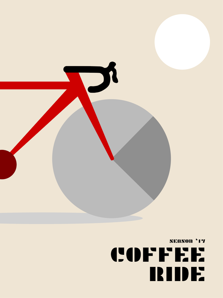 Coffee Ride I - Red