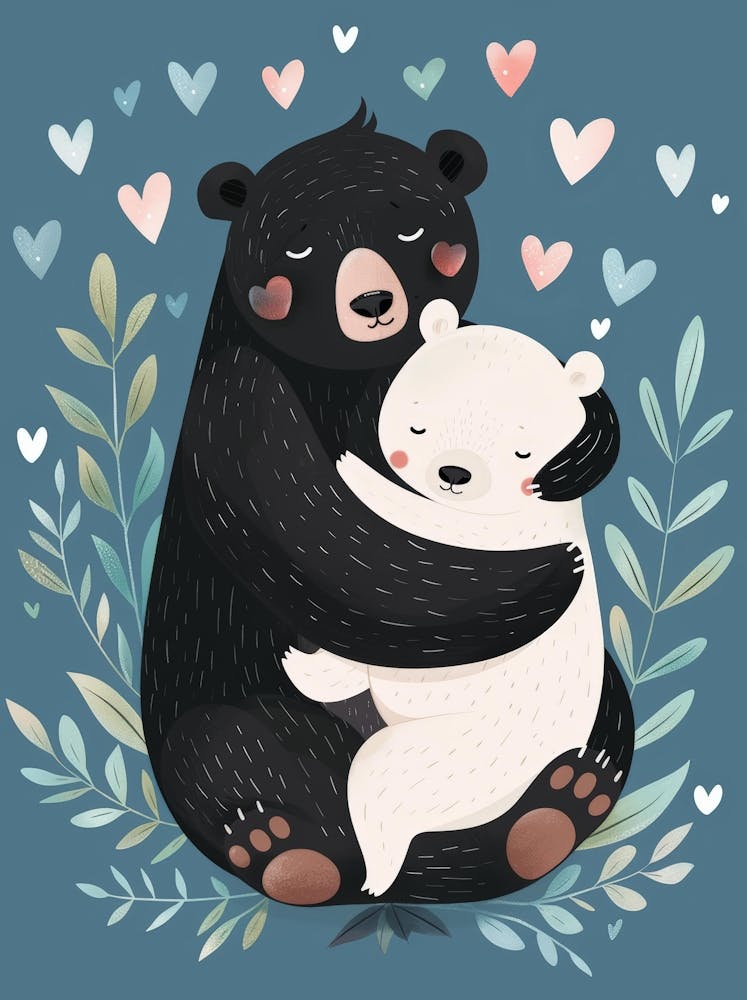 Bear And Polar Bear