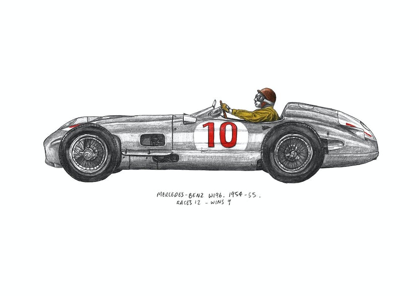 Mercedez Benz W196 Car