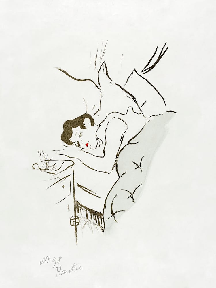 Your Mouth (1893), Henri de Toulouse-Lautrec