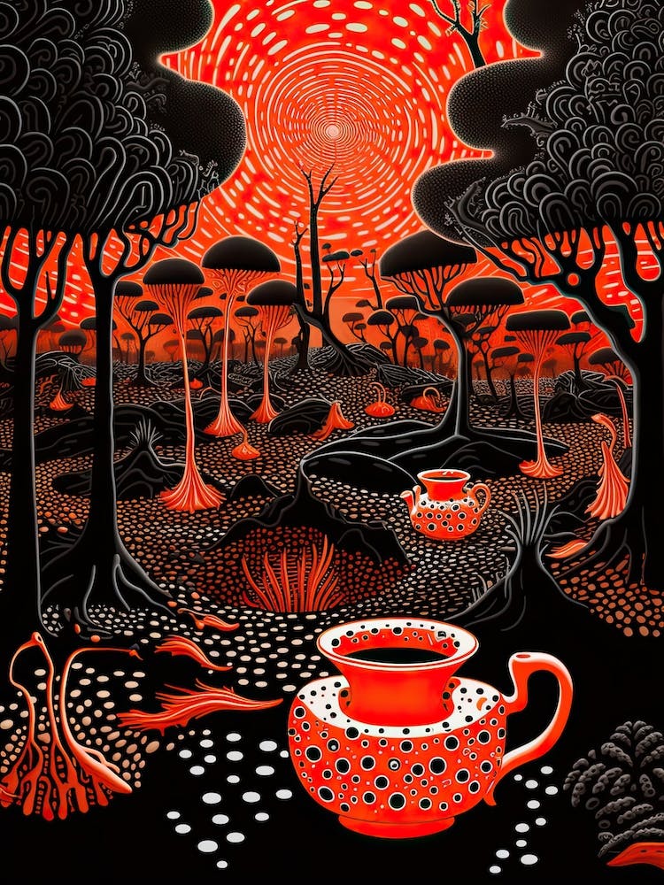 Amantea, Italy, Illustration In The Style Of Pop Art 4