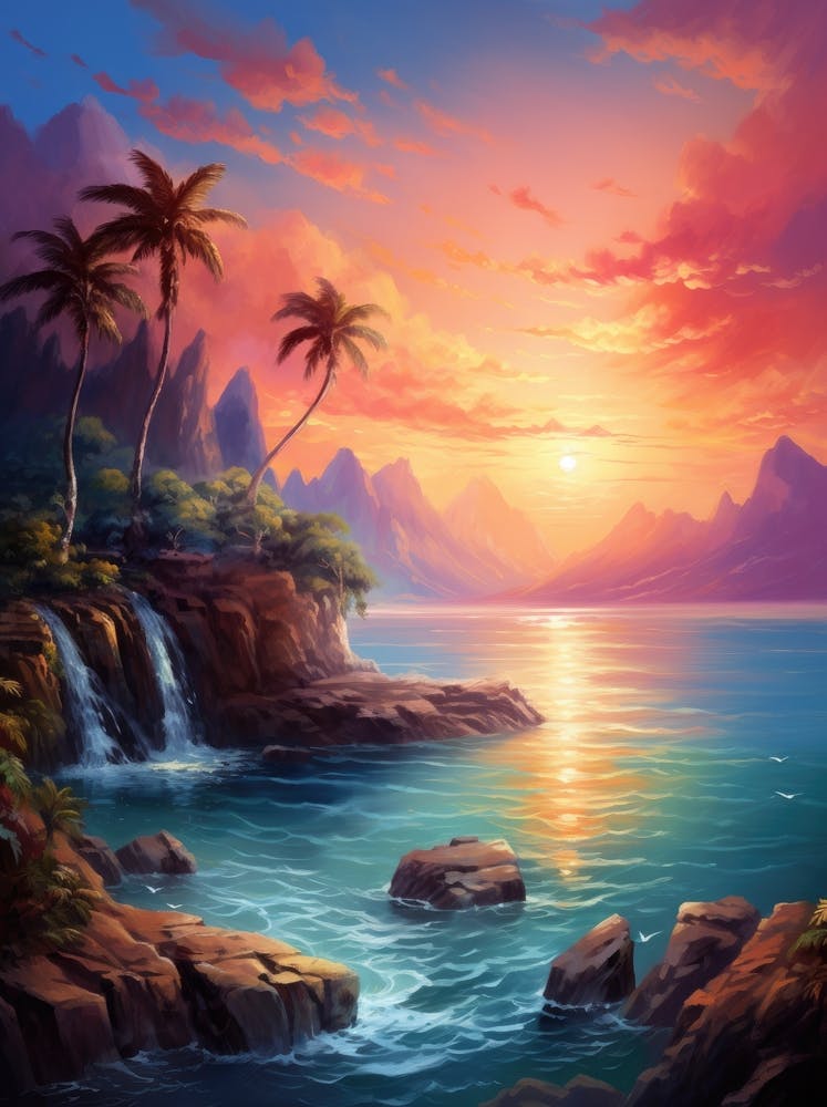 Sunset In The Mountains 10