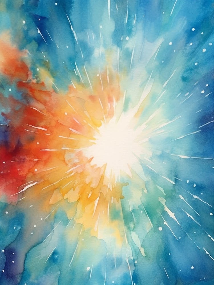 Étoile brillante Art céleste 1