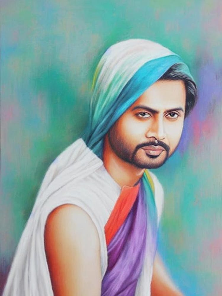Himesh Reshammiya Colourful Illustration