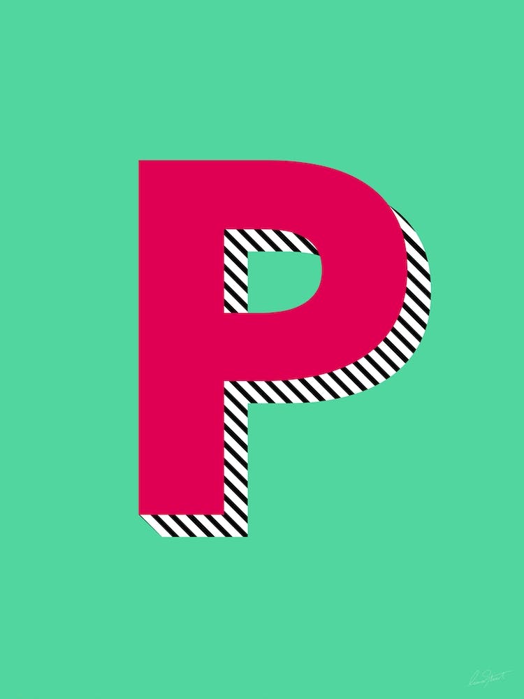 Letter P