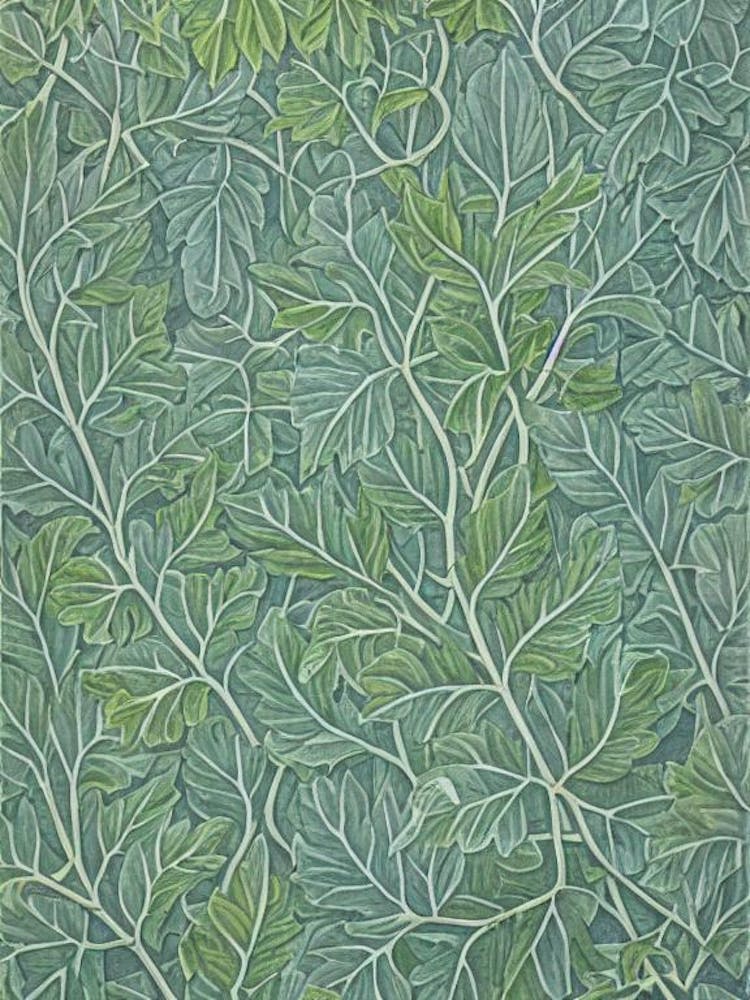 American Beech 1 tree Vintage Botanical