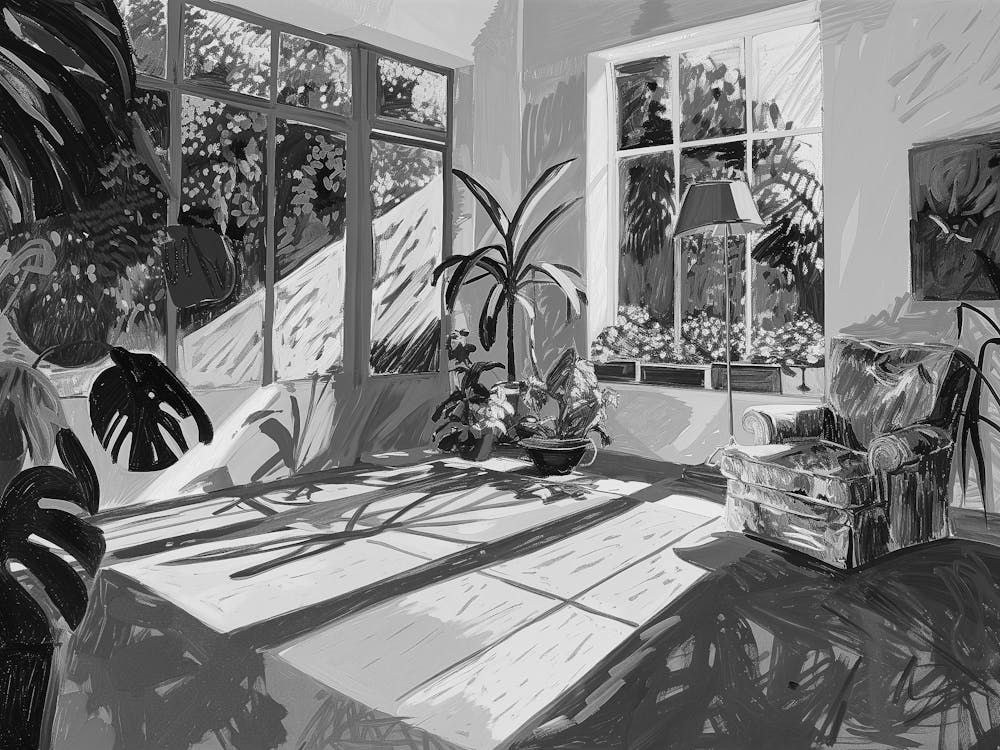 Sunlit Room