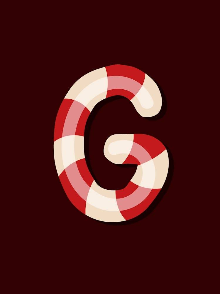 Candy Cane Christmas Letters Living Room Holiday Display 07