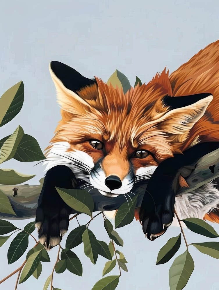 Fox In The Tree 2