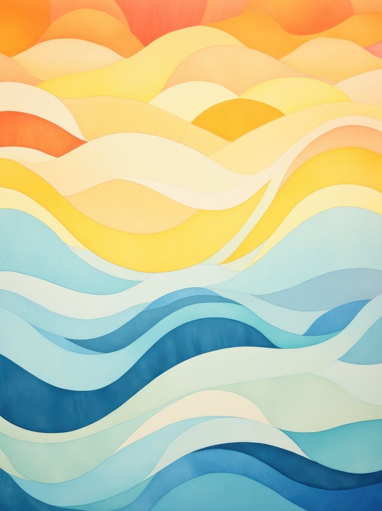 Abstract Watercolor Painting 13