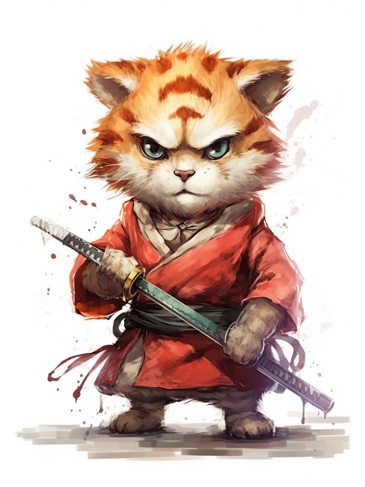 Samurai Cat 8