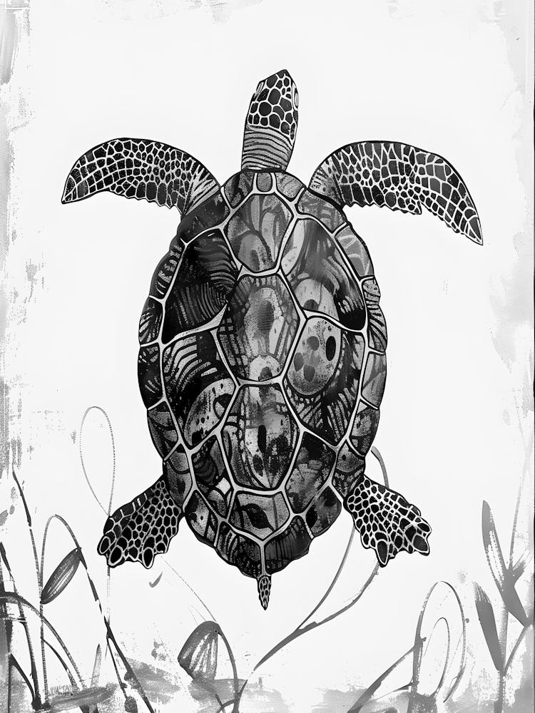 Sea Turtle Canvas Print