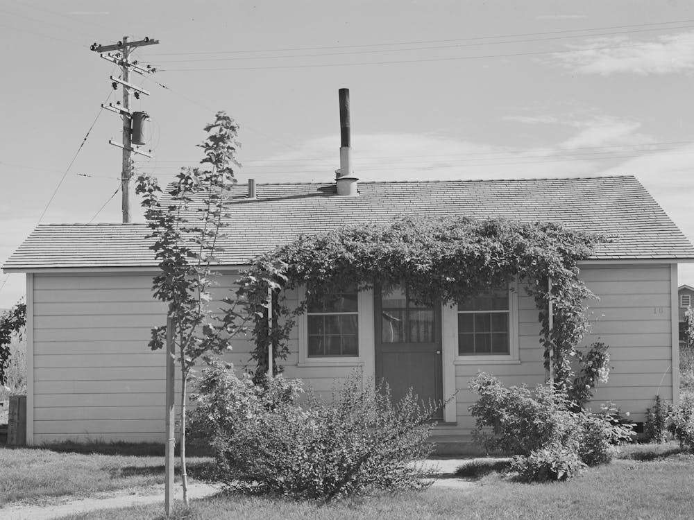 Houses For Permanent Farm Workers At The Fsa (Farm Security Administration) Farm Family Migratory Labor Camp