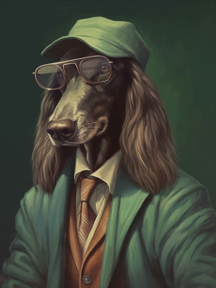 Gangster Dog Afghan Hound Dog 4