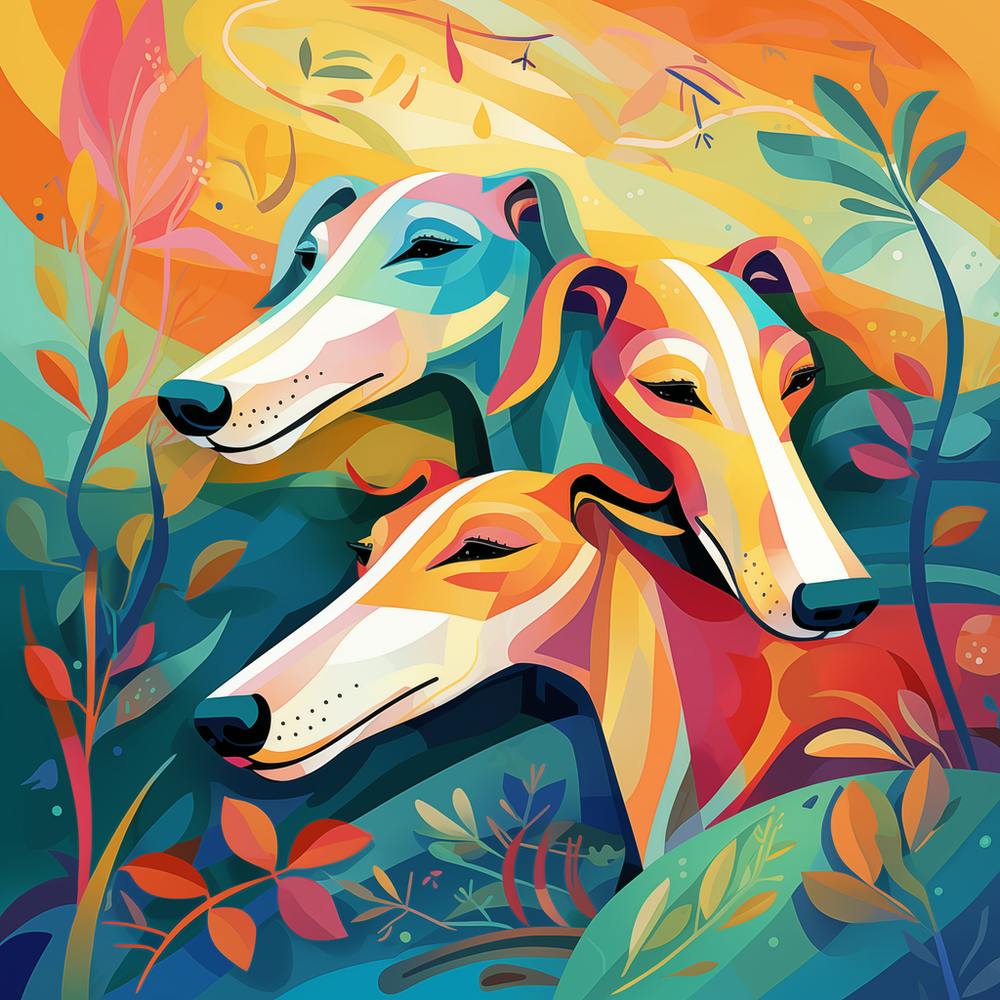 Three is never a crowd Greyhounds