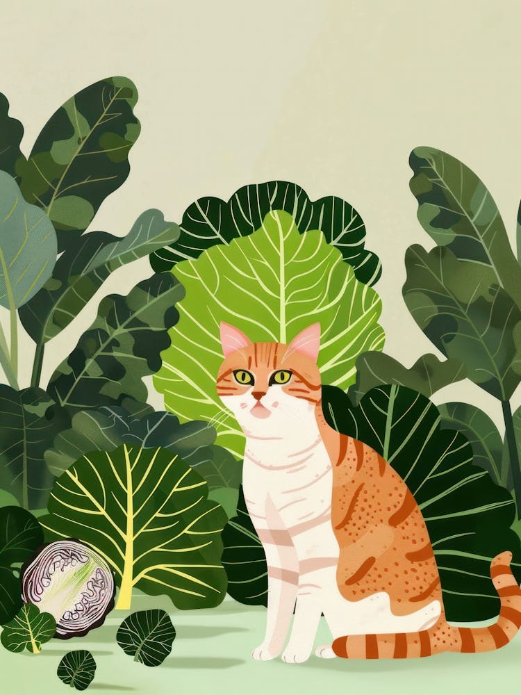 Cat And Cabbage 3