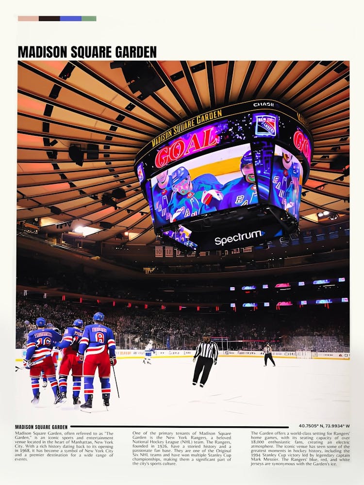 New York Knicks Art Og Anunoboy Poster Madison Square Print Daquan Jeffries Gift(1)