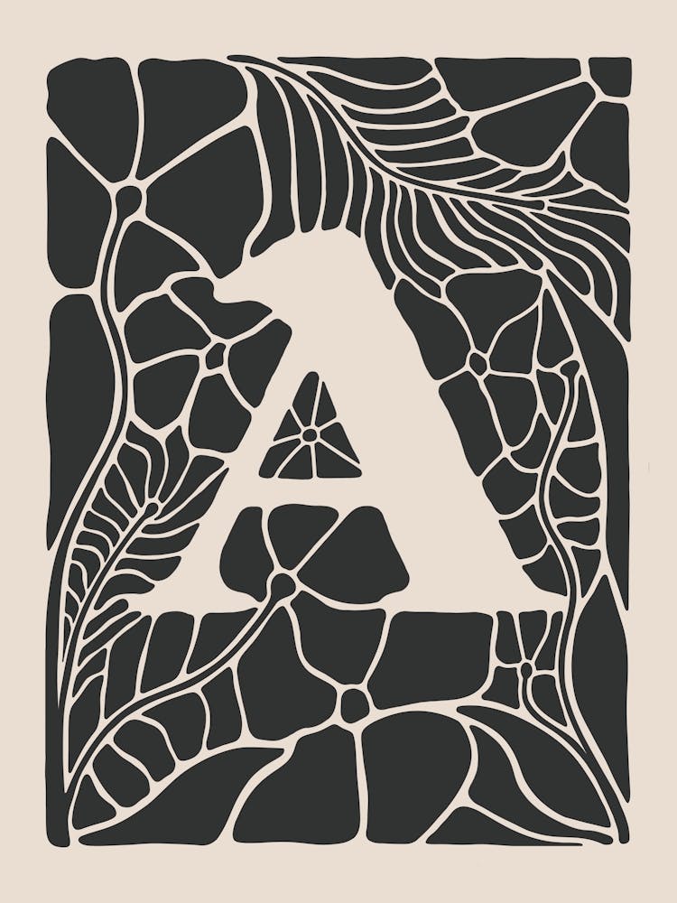 Botanical Letter A No 0741