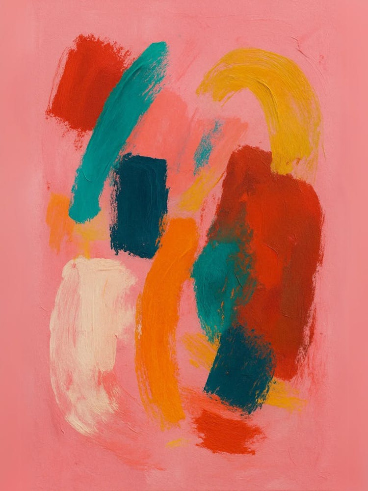 Abstract Painting brush