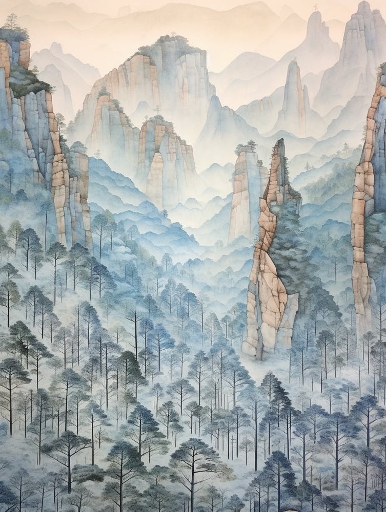 Zhangjiajie National Forest Park China 4