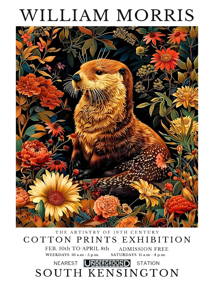William Morris Cotton Prints Exhibition 20