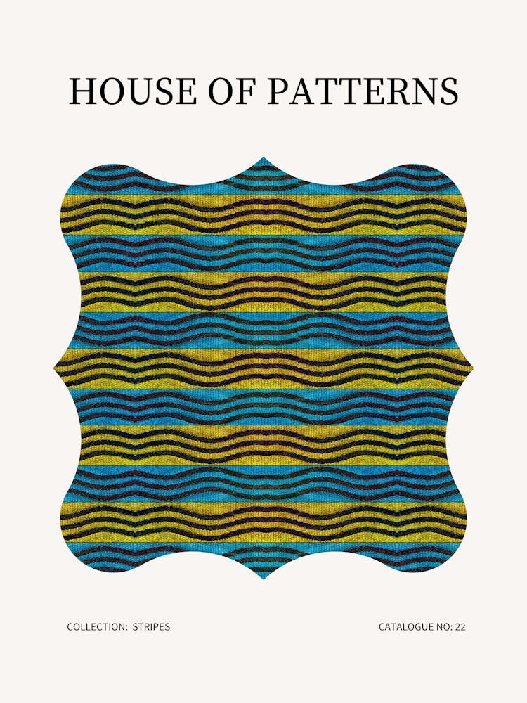 Stripes Pattern Poster 22