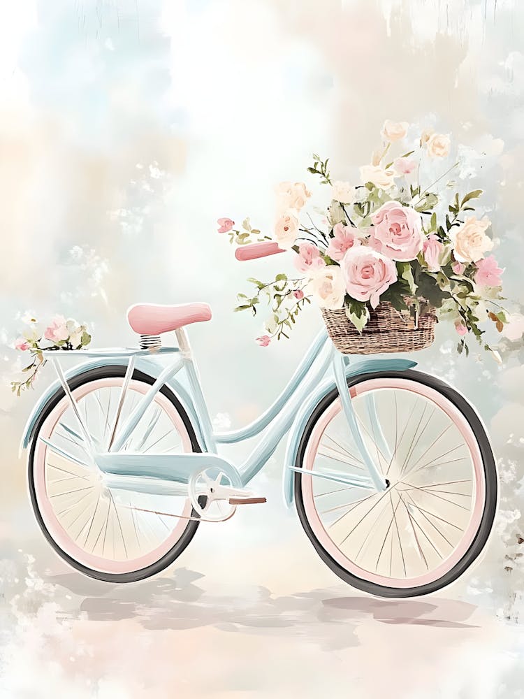 Bicycle With Flowers 1