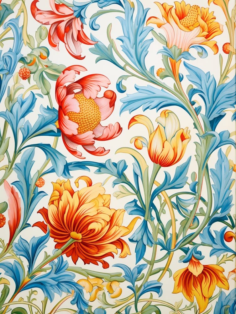 Blumenmuster 91