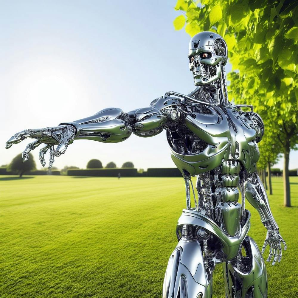Robot In The Park 1