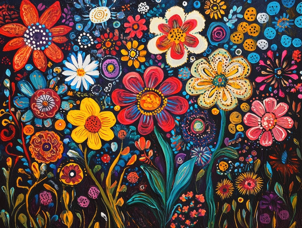 Colorful Flowers 4