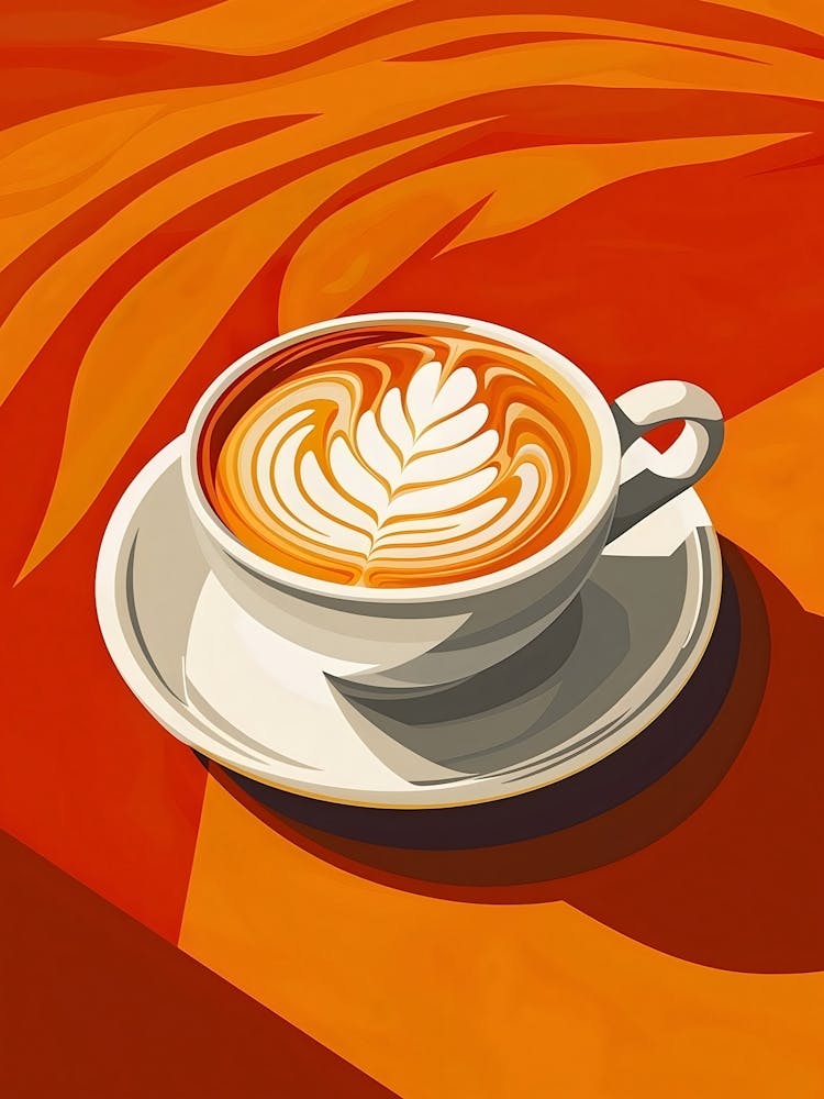 Coffee Cup Boho Wall Art, Coffee Poster , Boho Kitchen Decor, Coffee Lover Gift, Boho Decor, Home And Cafe Decor, Minimalist, Coffee Prints