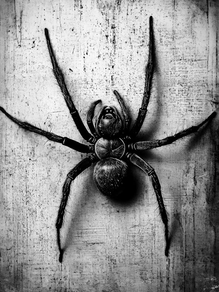 Black And White Spider 1