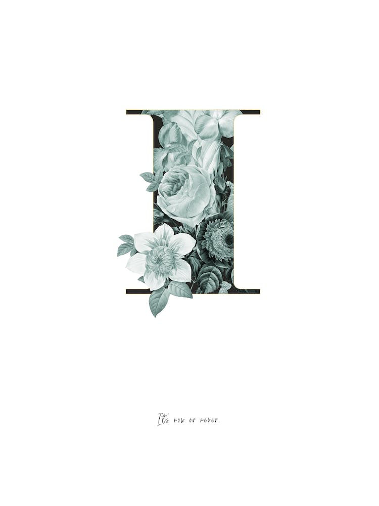 Flower Alphabet I