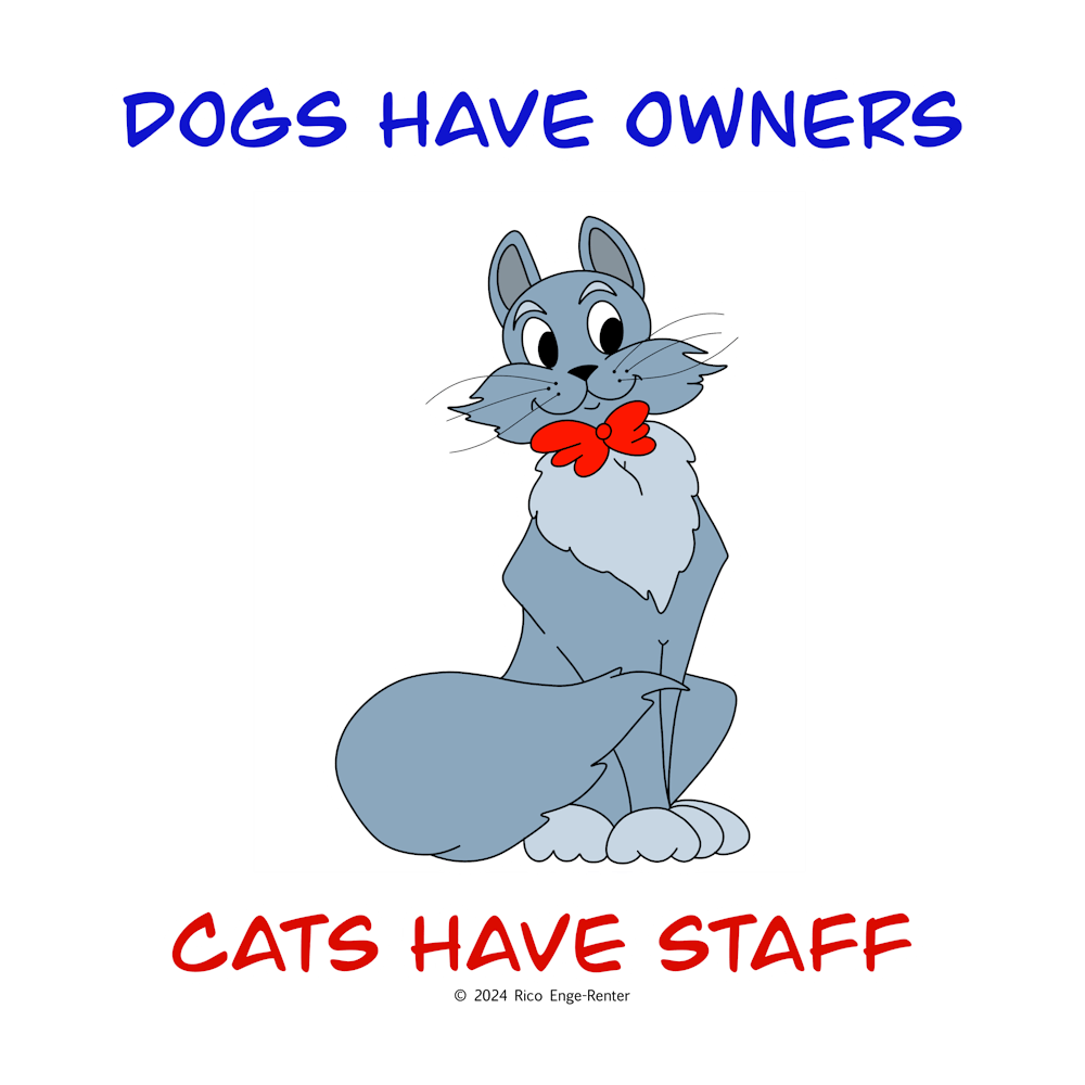 Dogs Have Owners Cats Have Staff (3)