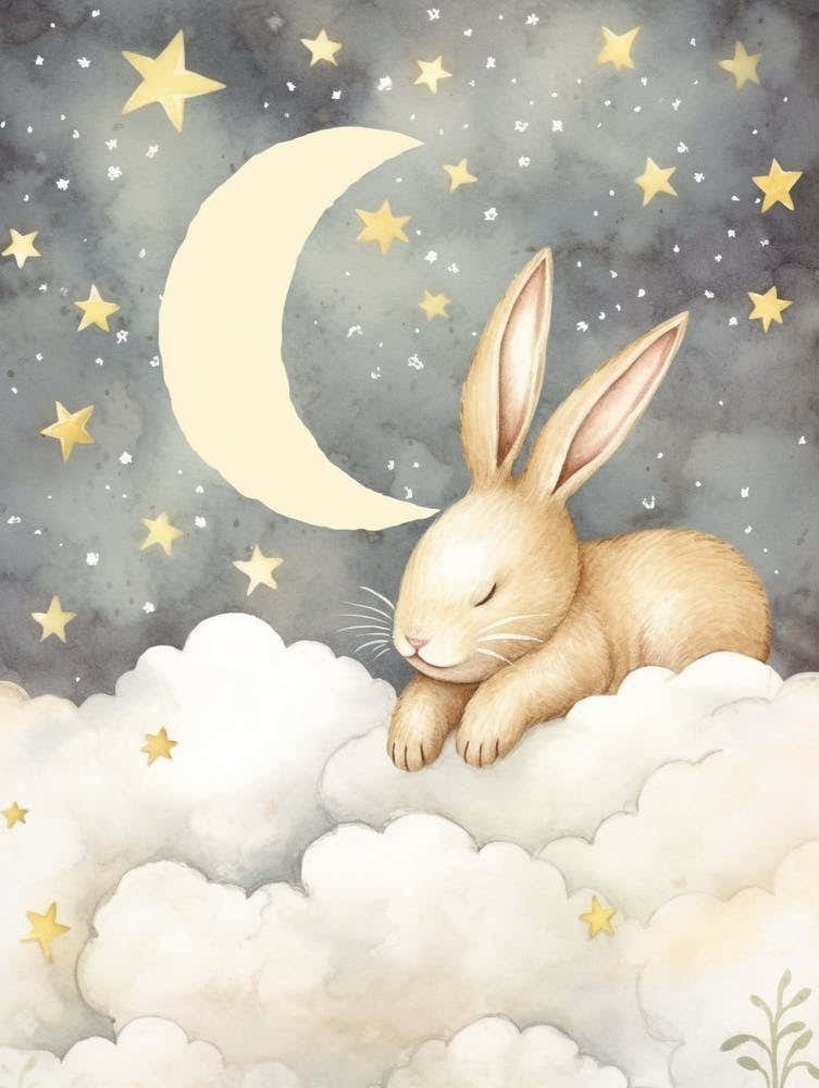 Sleeping Baby Bunny 8