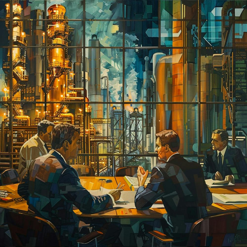 Meeting At The Factory