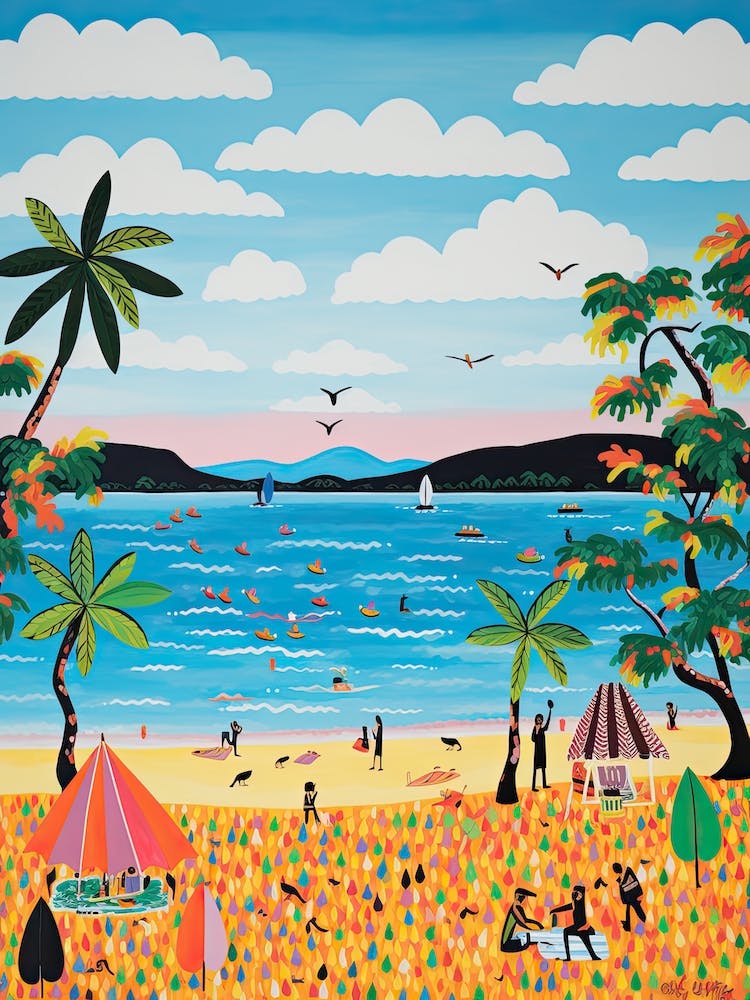 Tanjung Rhu Beach, Langkawi Island, Malaysia, Matisse And Rousseau Style 3