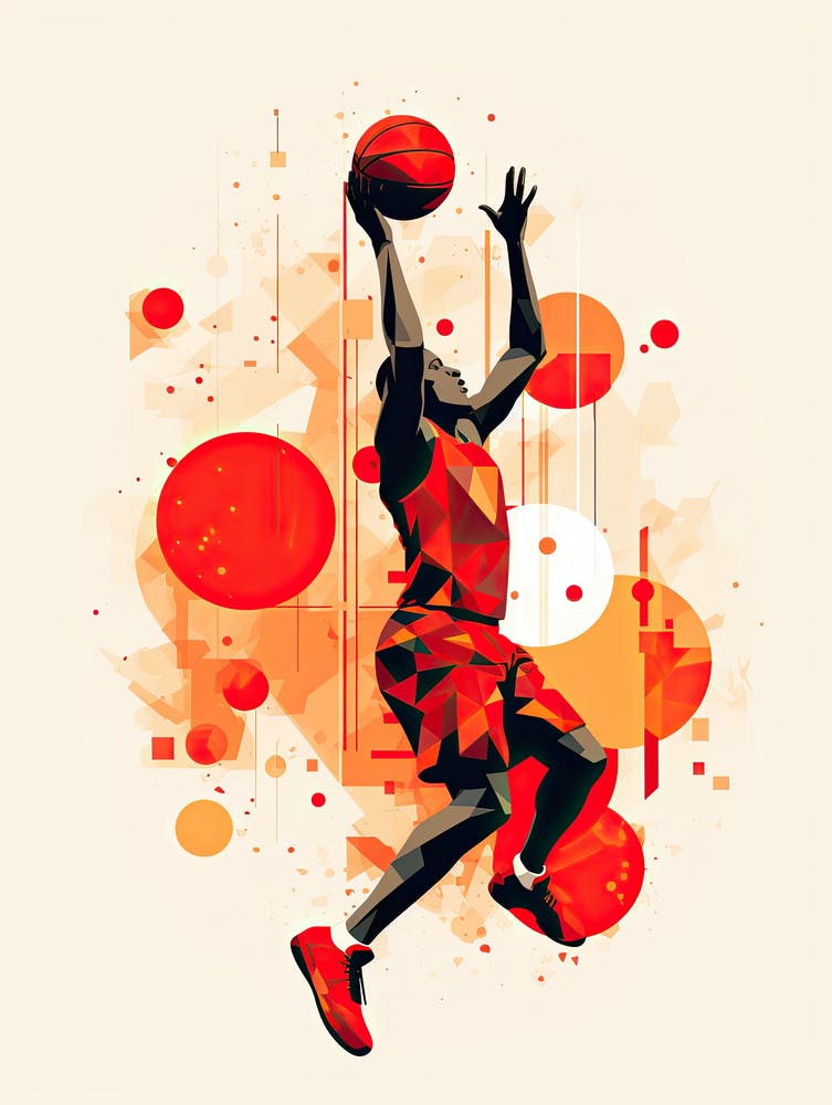 Basketball Player print