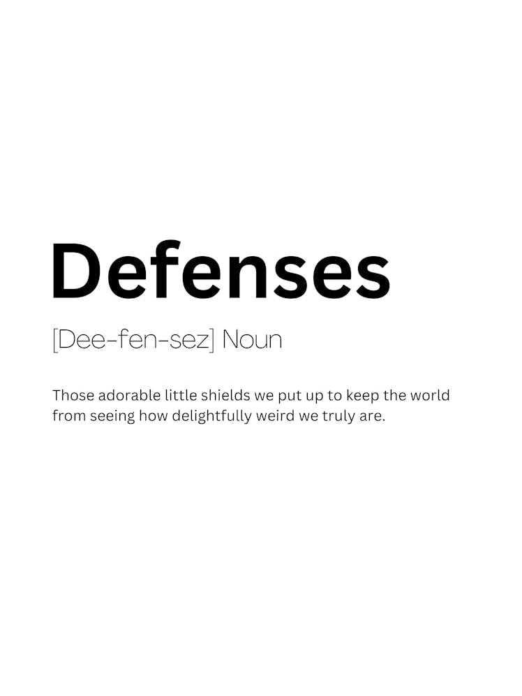 Defenses Definition Meaning