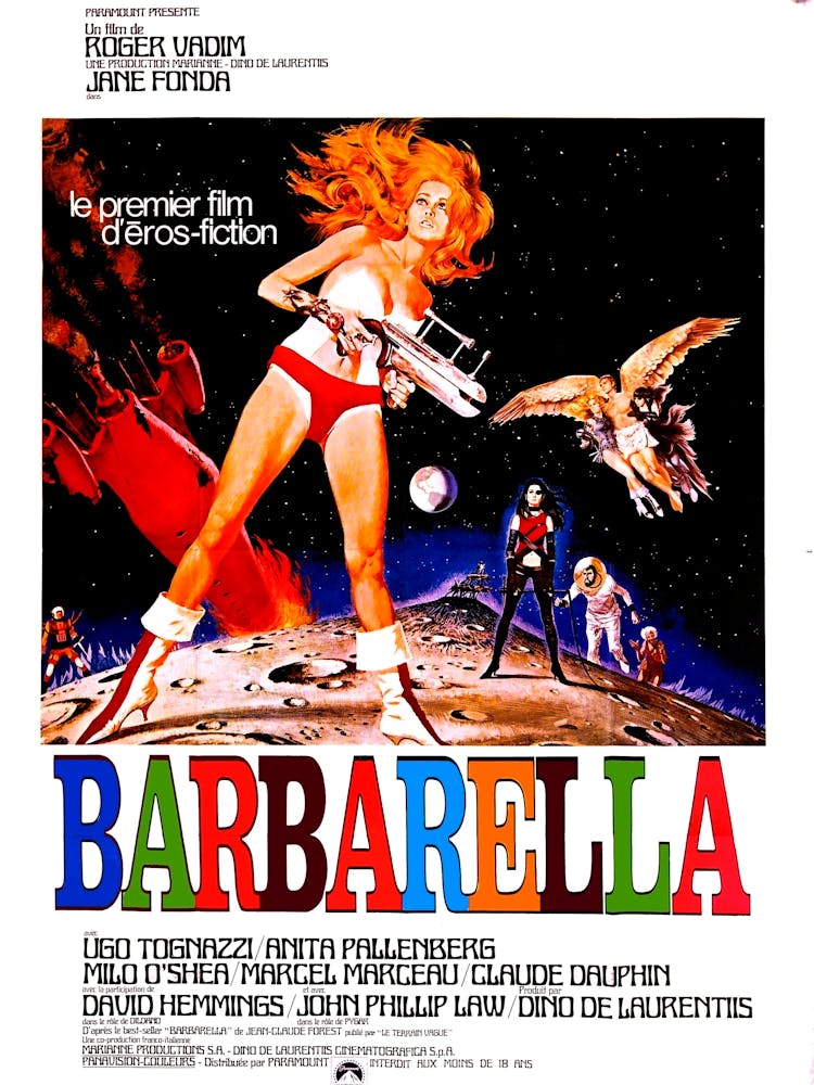 Barbarella, Vintage Movie Poster