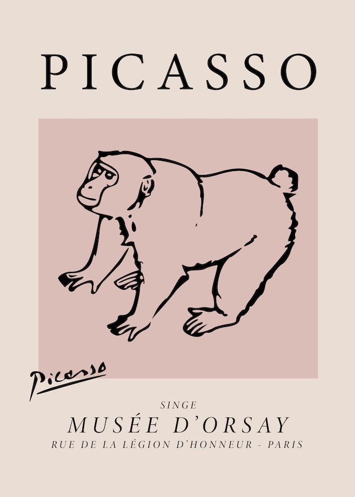 Monkey - Picasso Style