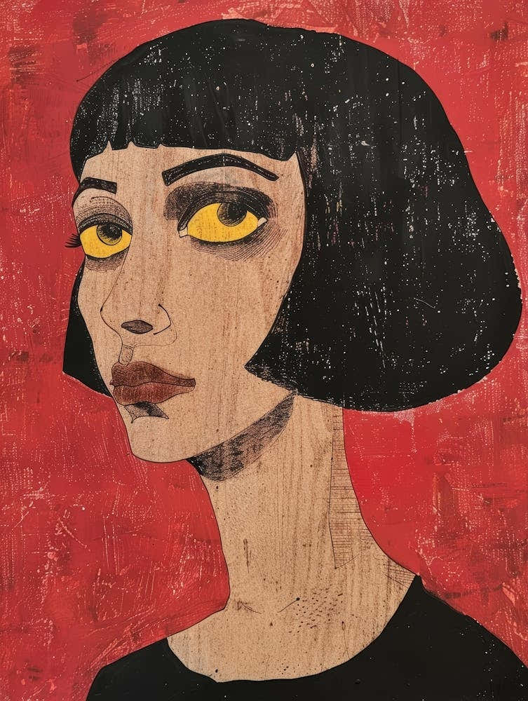 'A Woman With Yellow Eyes'