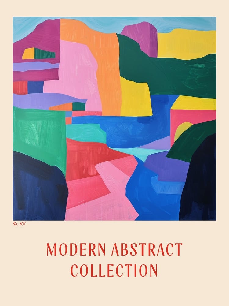Modern Abstract Collection Poster 101