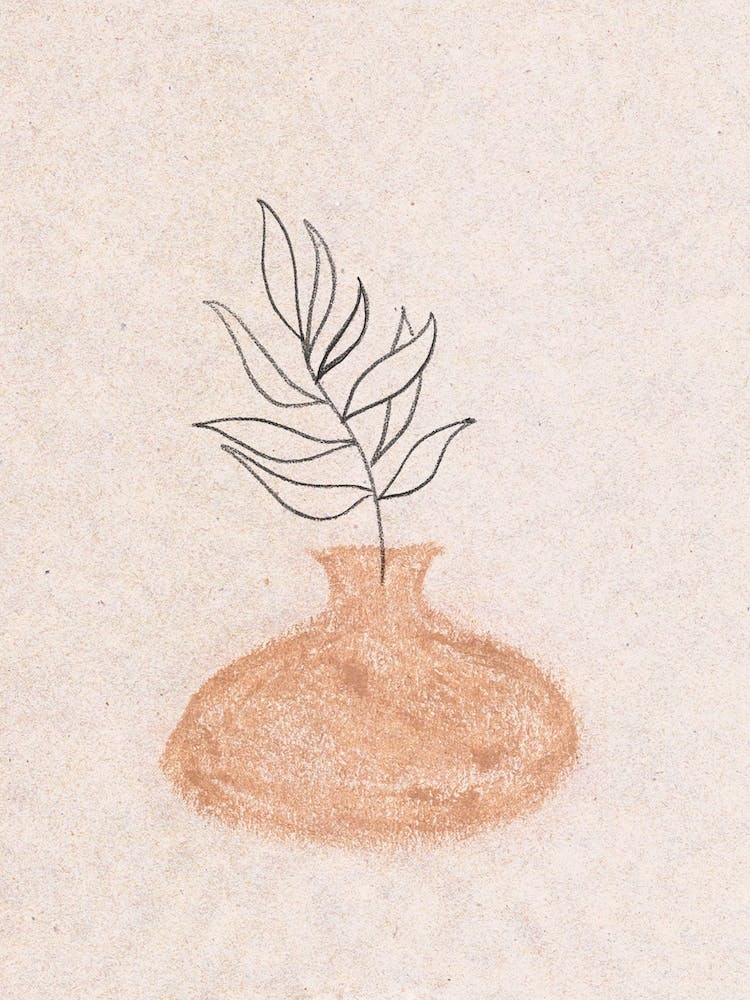 Plant In A Vase 1