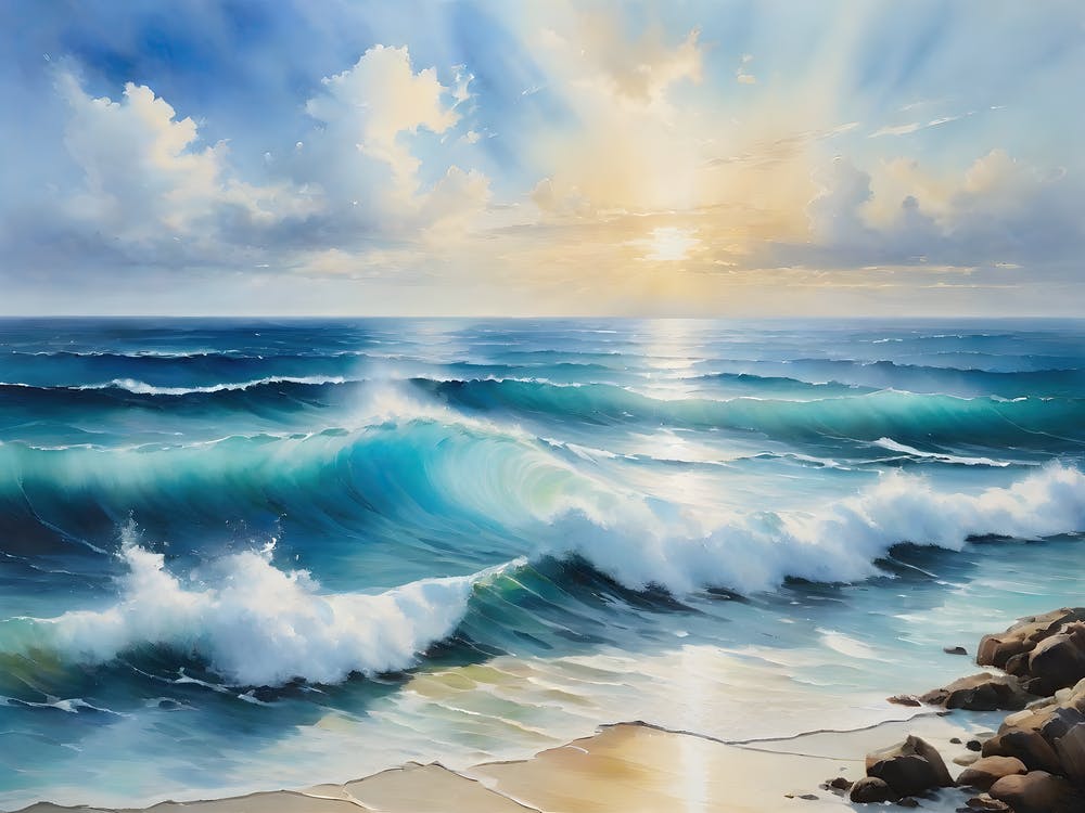 Sunrise At The Beach
