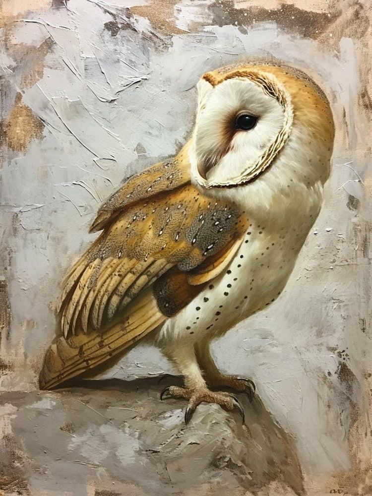 Barn Owl Painting 8
