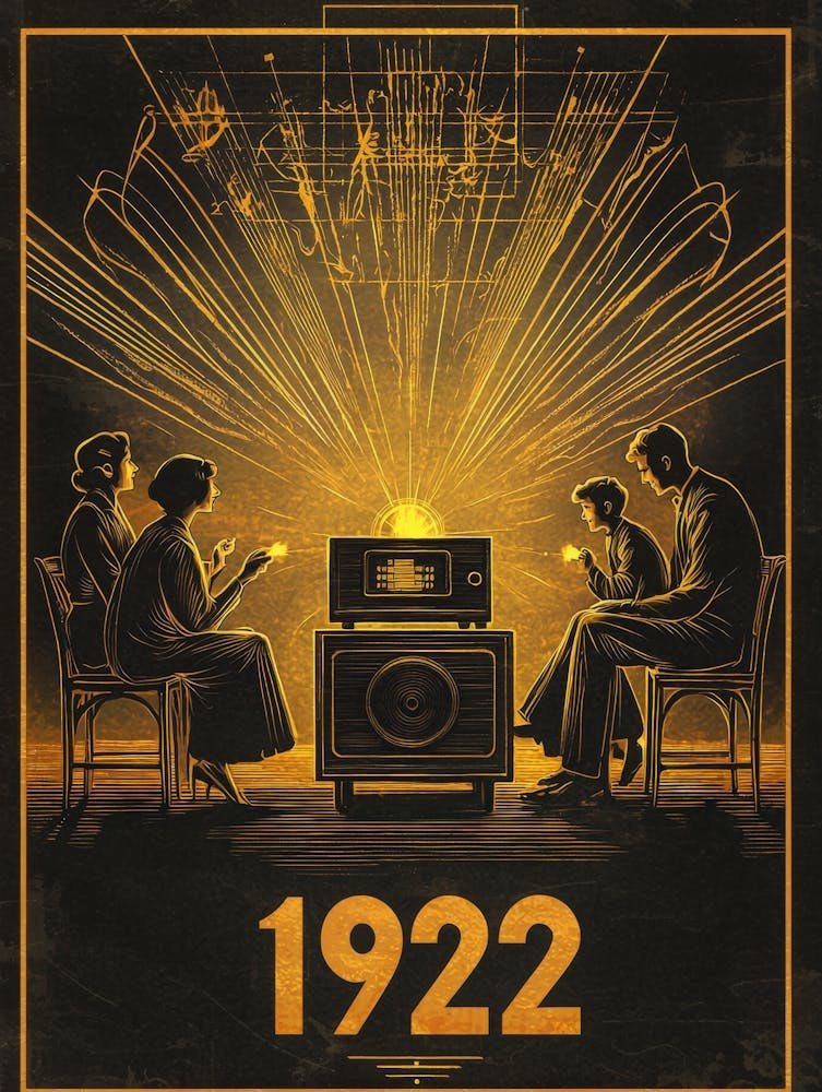 Aihrgdesign A Vintage Technology Poster Celebrating The Radio 31ea9f7b F13e 410c 8d25 Ab6c2dafa51c 1